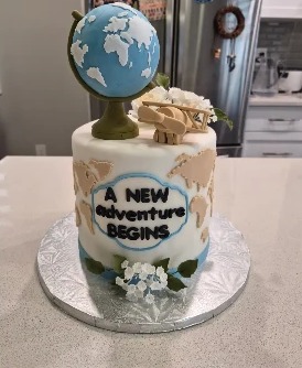 Globe cake