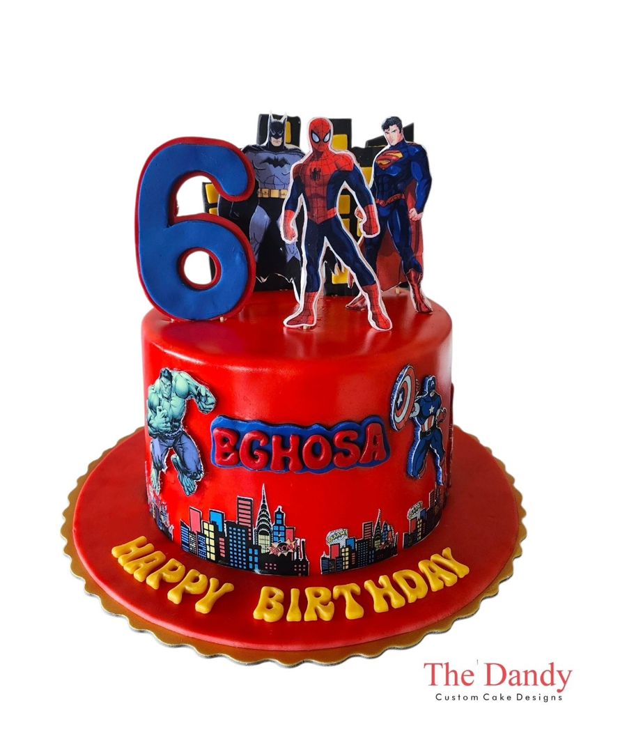 Spider-Verse Sixth cake